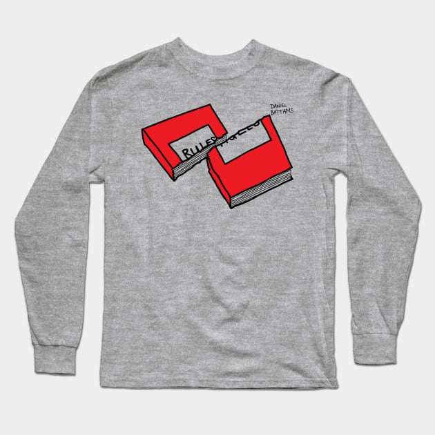 Rules Long Sleeve T-Shirt by DanielBattams